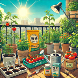 ベランダ菜園での土と肥料の選び方 ベランダ菜園での土と肥料の選び方