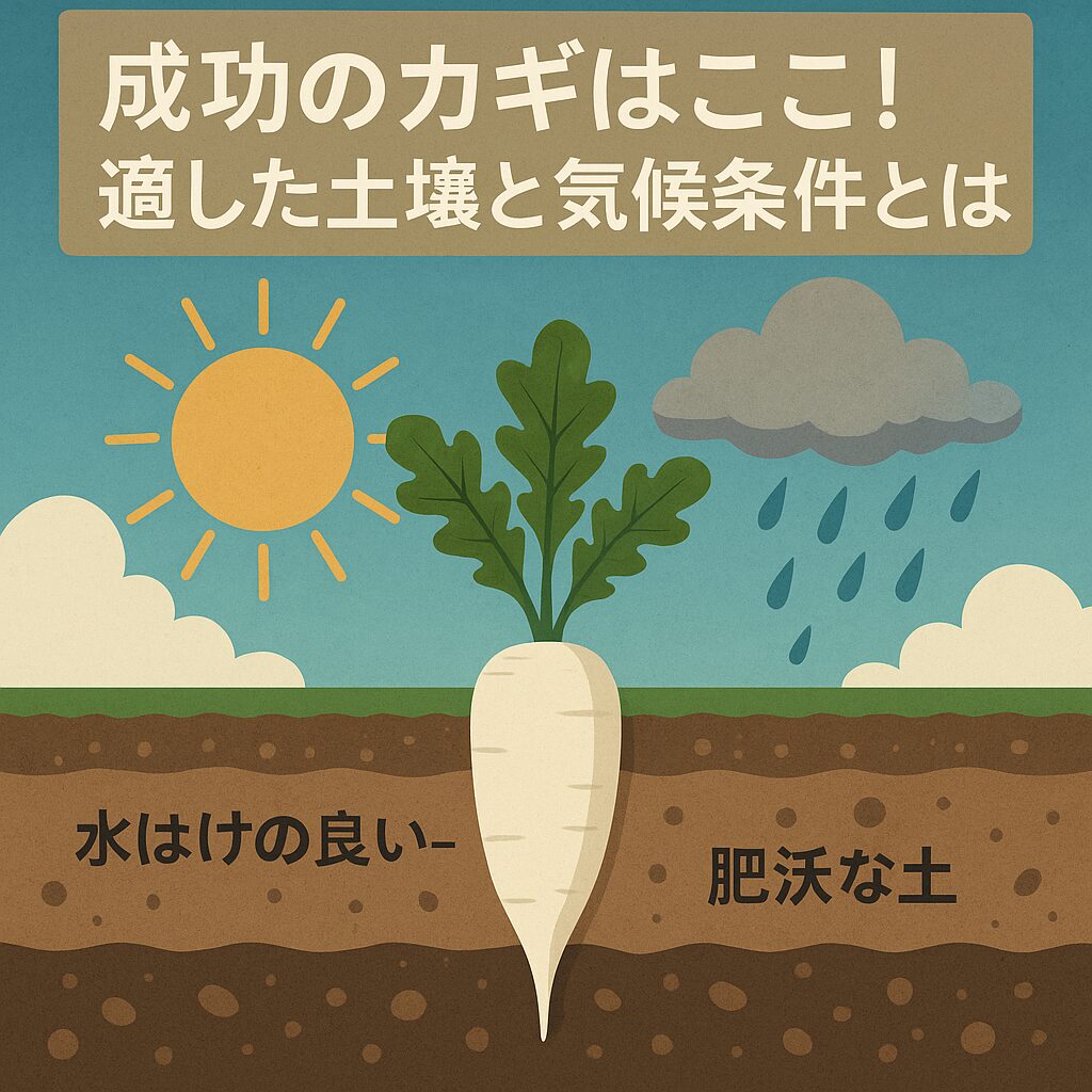 成功のカギはここ！適した土壌と気候条件とは