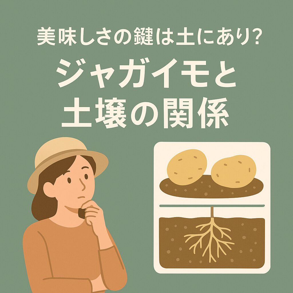 美味しさの鍵は土にあり？ジャガイモと土壌の関係