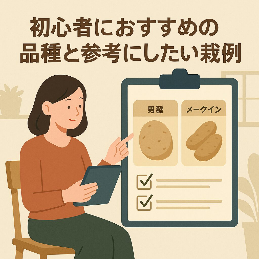 初心者におすすめの品種と参考にしたい栽培例