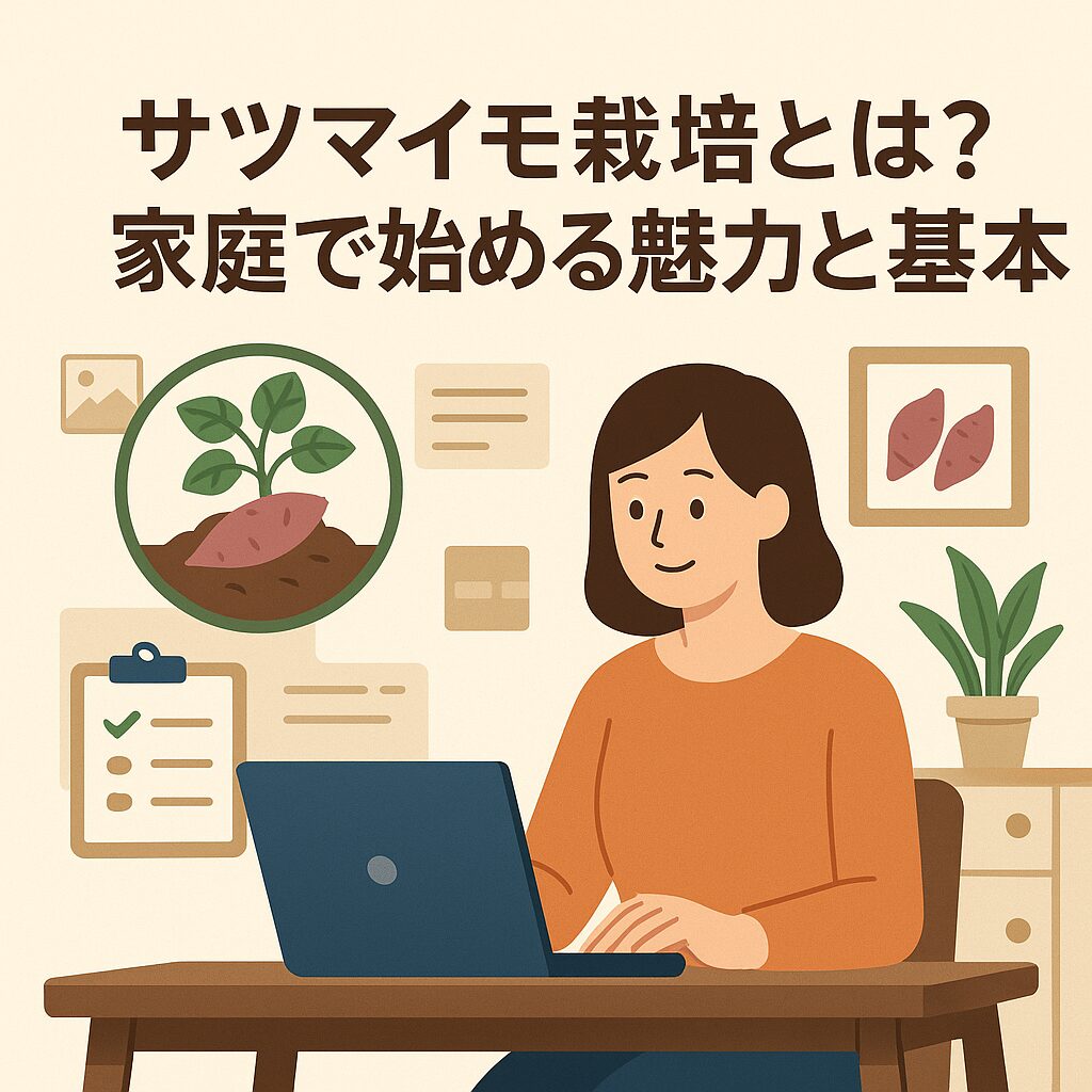 サツマイモ栽培とは？家庭で始める魅力と基本