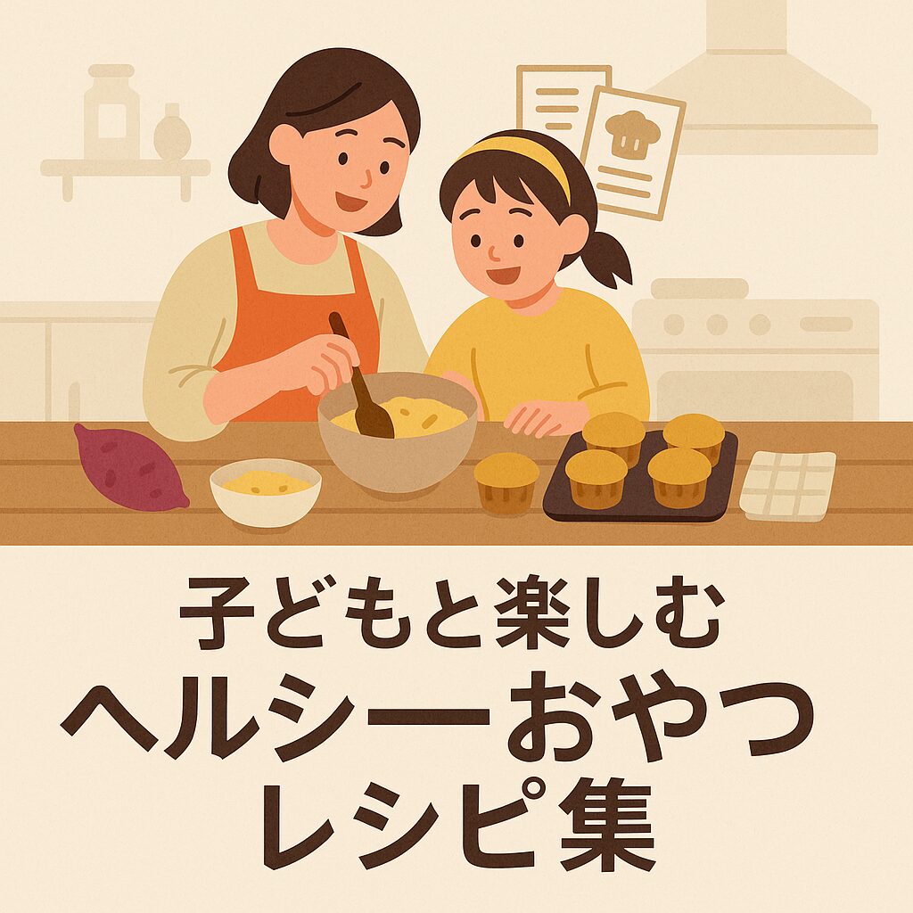 子どもと楽しむヘルシーおやつレシピ集