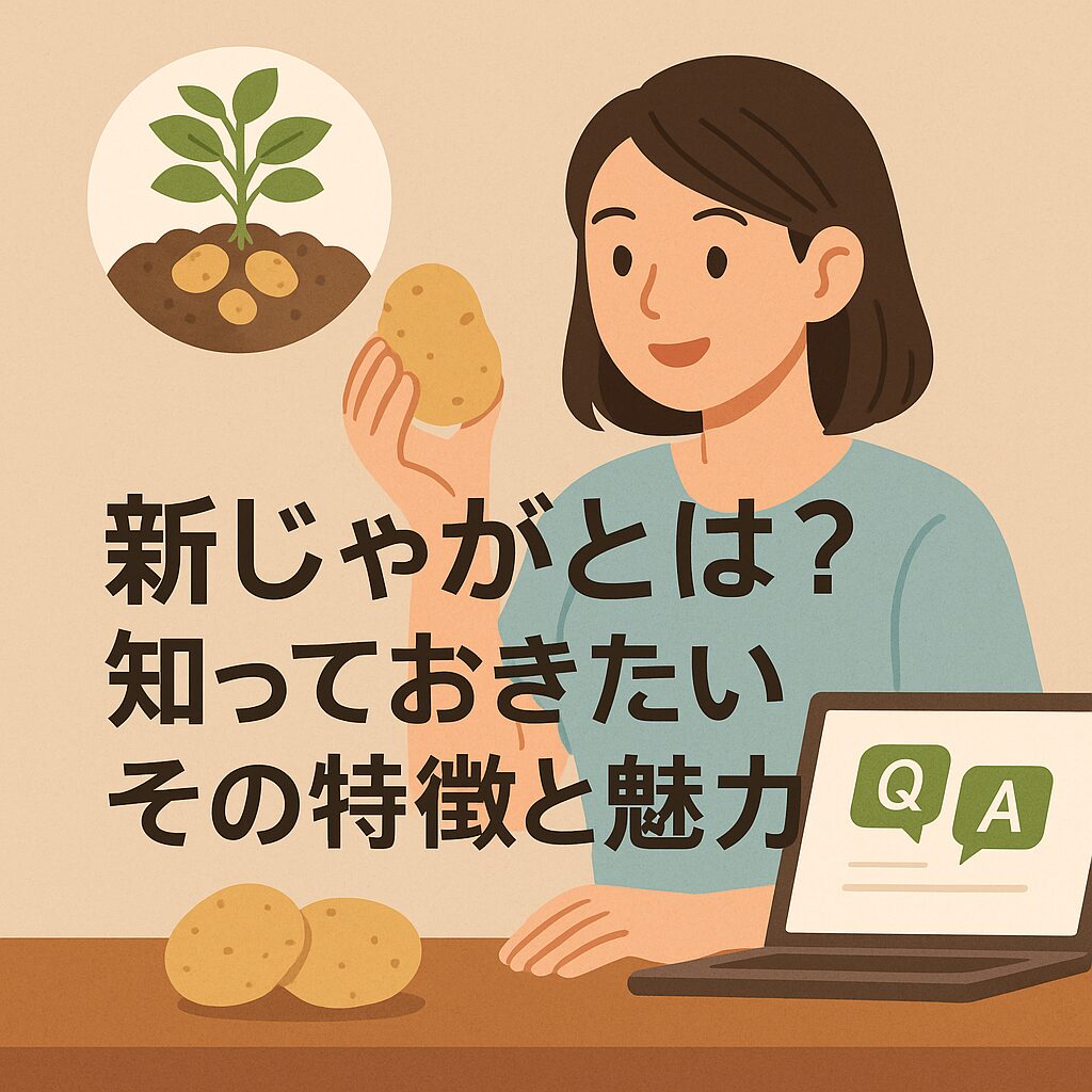 新じゃがとは？知っておきたいその特徴と魅力