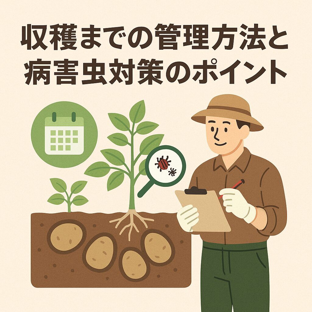 収穫までの管理方法と病害虫対策のポイント