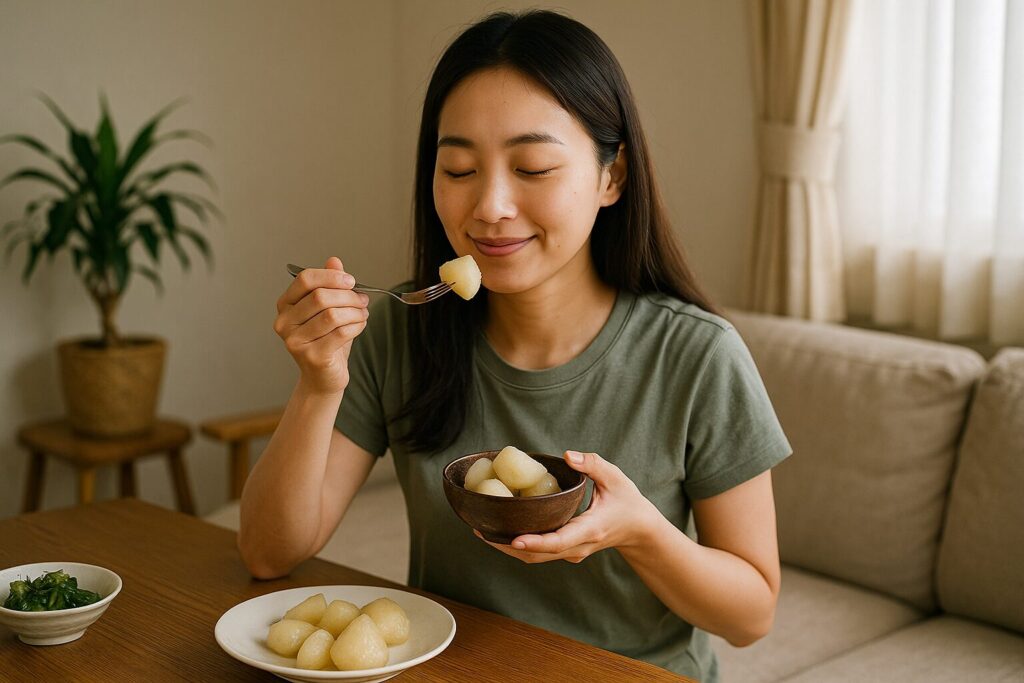 栄養価だけじゃないツクネイモの健康メリット