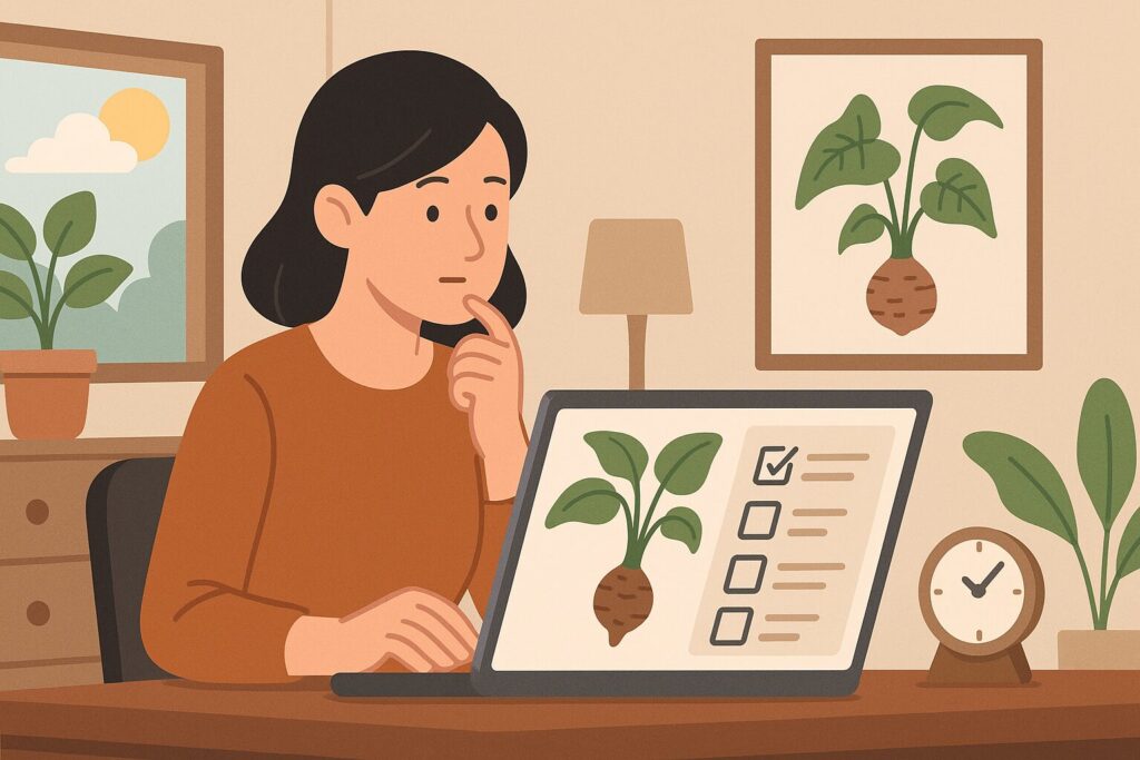 収穫時期と判断のコツ|粘りと甘みを逃さないタイミングとは