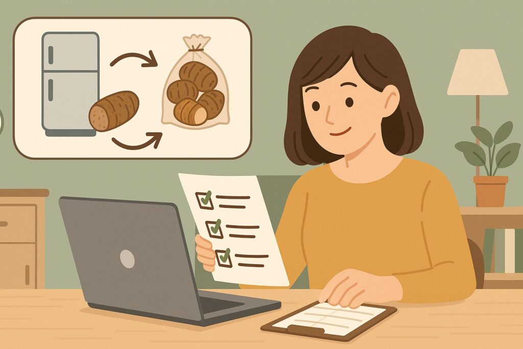 サトイモの保存と調理|美味しさを長持ちさせる家庭の工夫