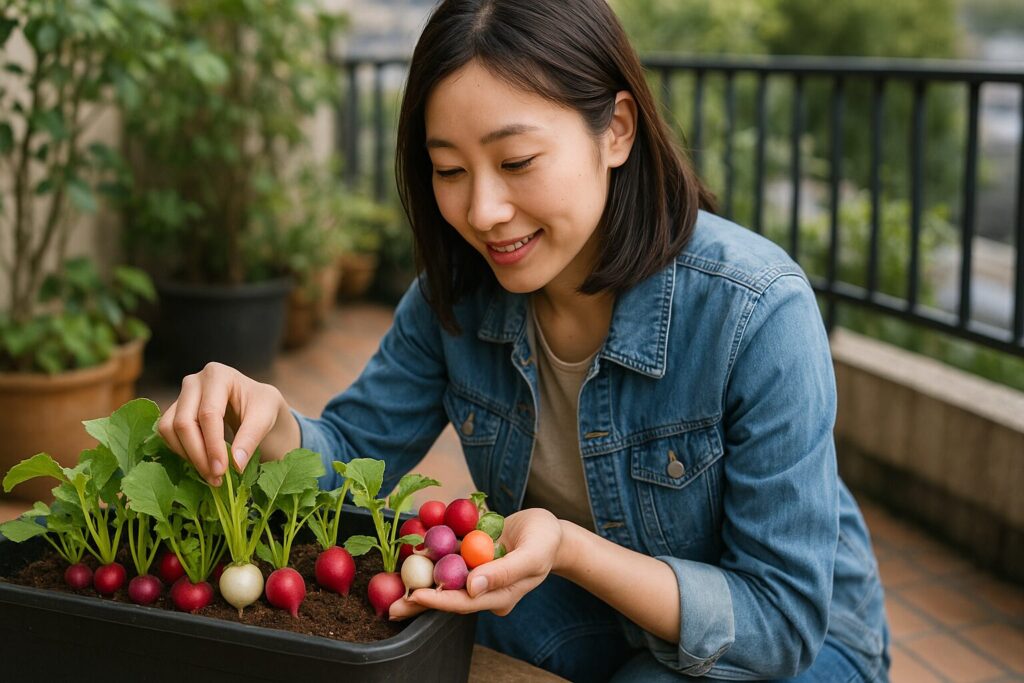 家庭菜園にラディッシュが選ばれる理由