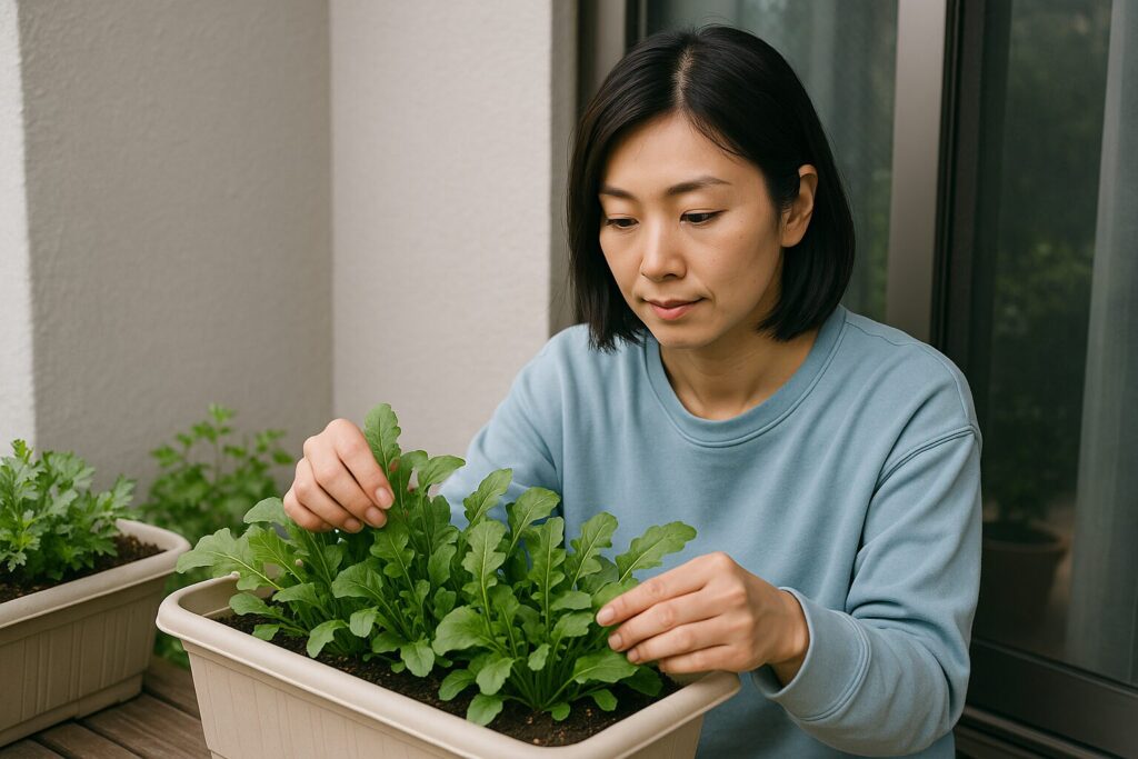 プランターでルッコラを栽培するときのポイントと注意点