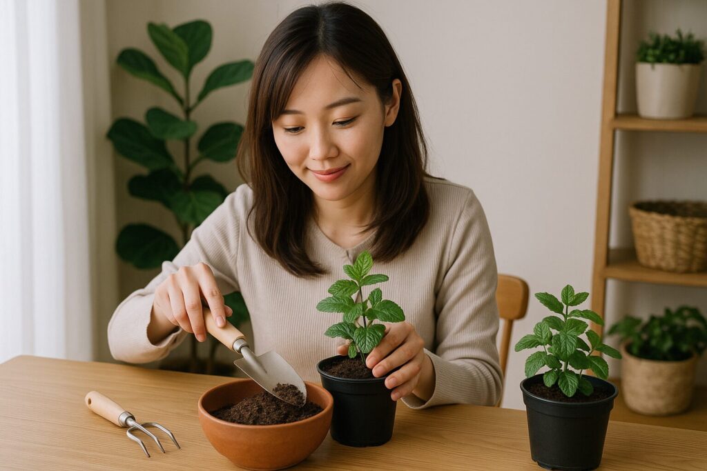 初心者でもできるミントの育て方の手順