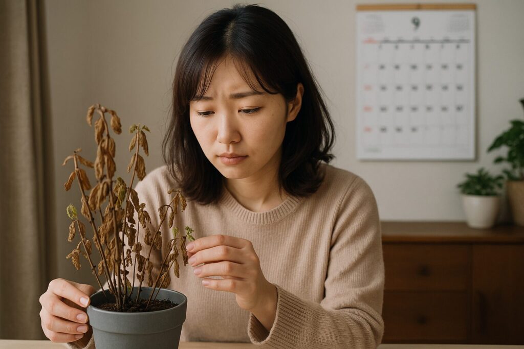冬越しと年間管理カレンダー