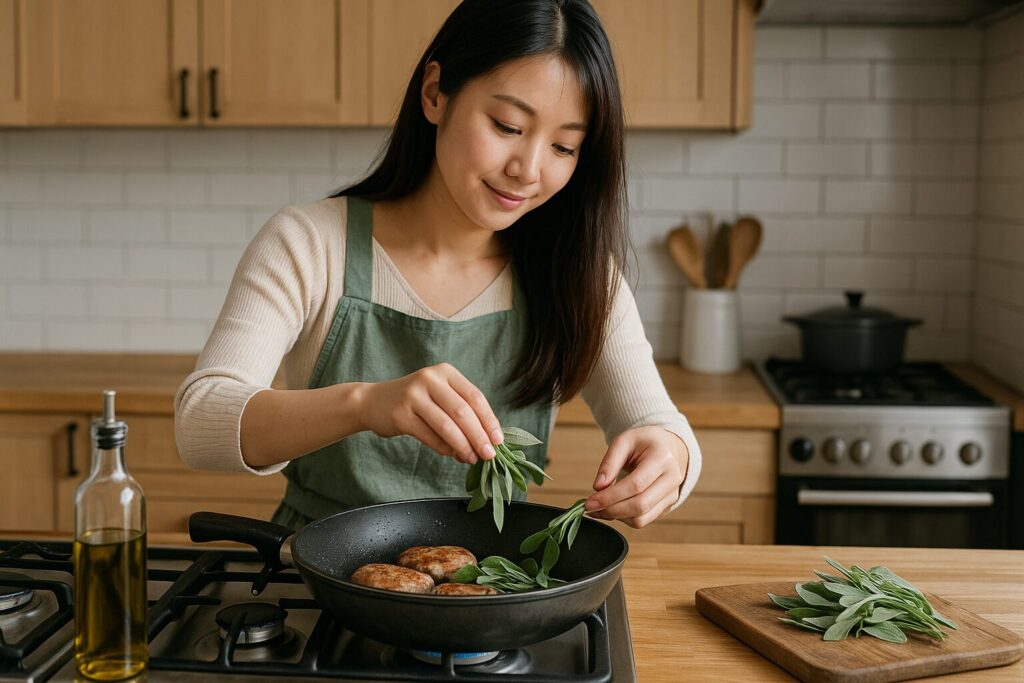 収穫したセージを料理に活かす方法