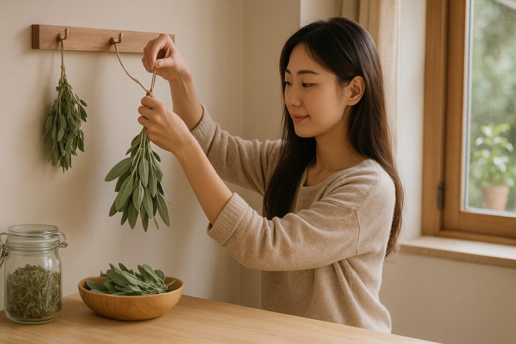 セージの乾燥保存と長持ちさせるコツ