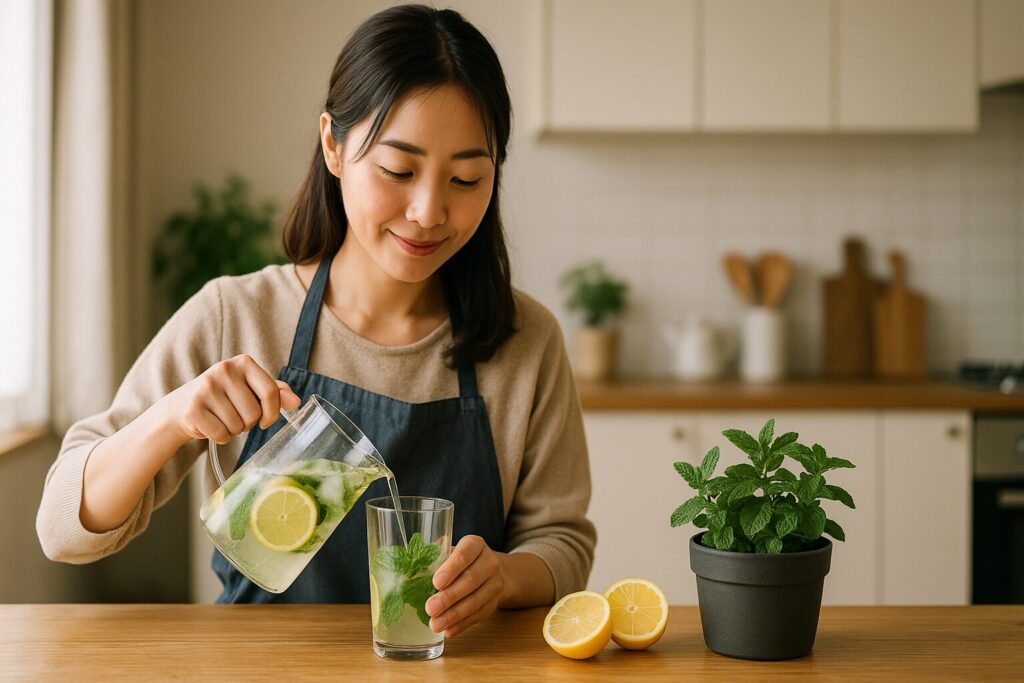 自宅で作れるミントドリンク活用法
