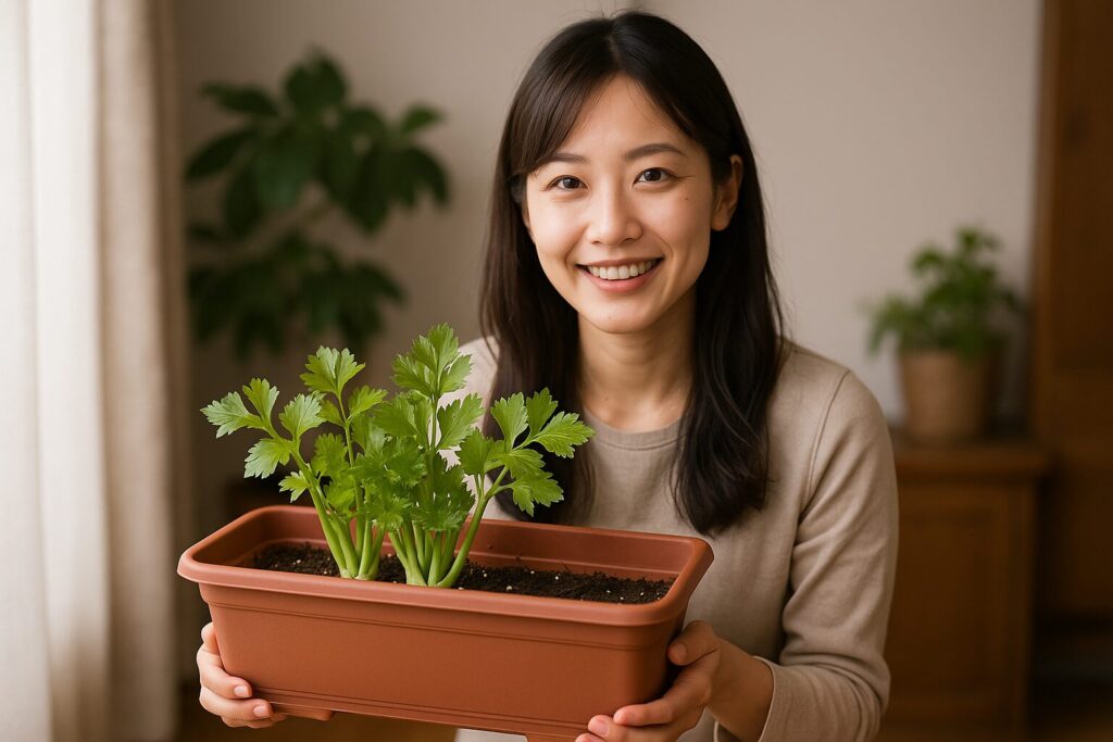 セロリ栽培とは?プランターでも育てられる理由