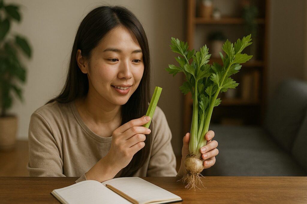 セロリの特徴と生育サイクルを理解する