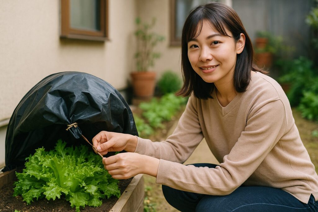 苦味をやわらげる軟白処理と収穫のタイミング