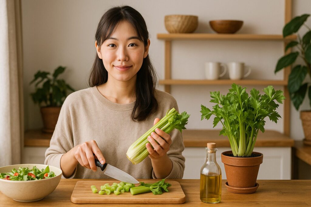 家庭菜園をもっと楽しむセロリ活用アイデア