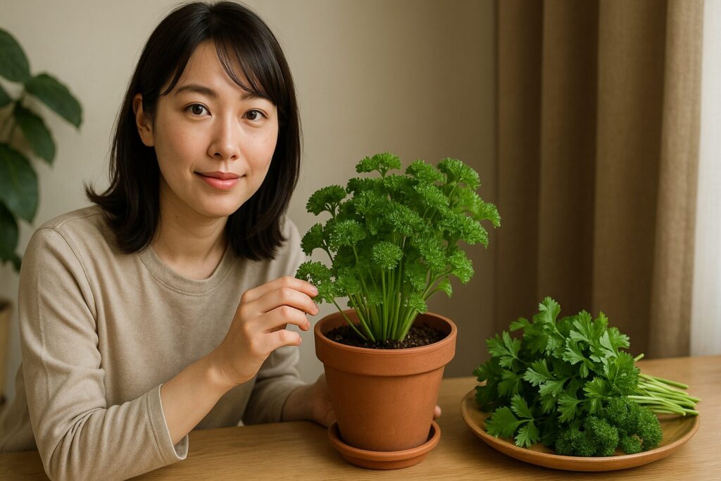 パセリとはどんな植物か 栄養価と種類の違いを知ろう