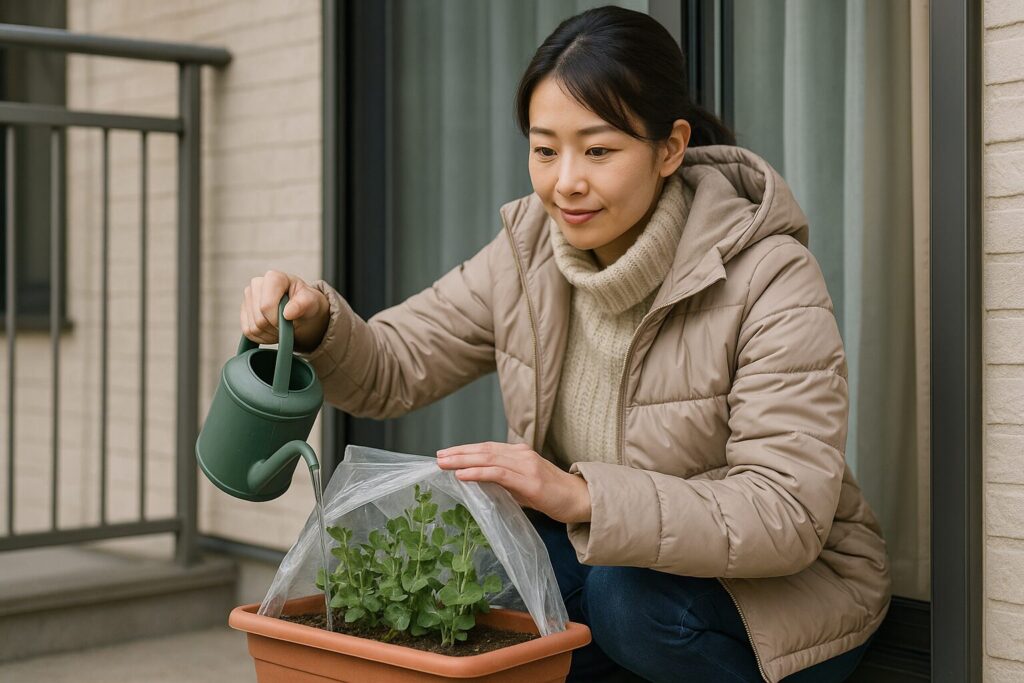 冬越しを成功させるための防寒と水やりのコツ