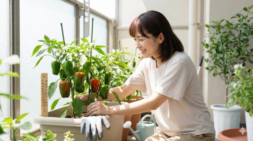 完熟を目指すために整えたい日当たりと気温の栽培環境