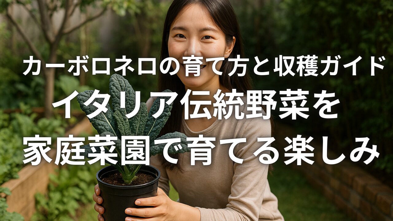 カーボロネロの育て方と収穫ガイド イタリア伝統野菜を家庭菜園で育てる楽しみ