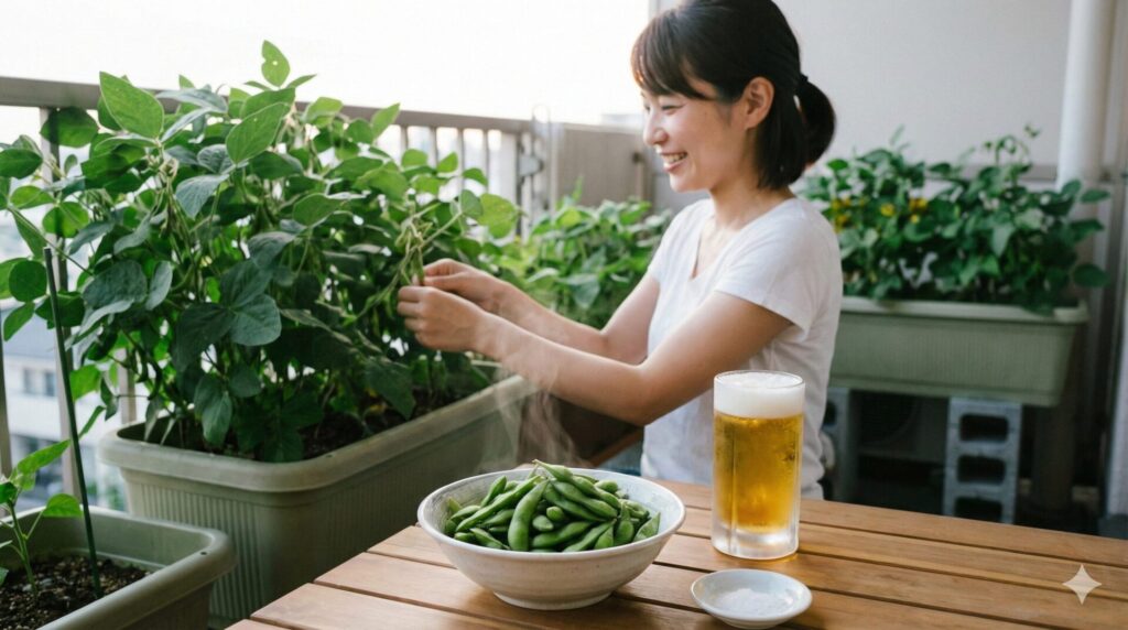 なぜ「湯あがり娘」なのか？プランター栽培で選ばれる理由と茶豆風味の魅力