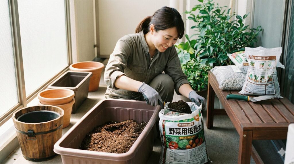 失敗しない土作りとプランター選び｜根を深く張らせるための準備