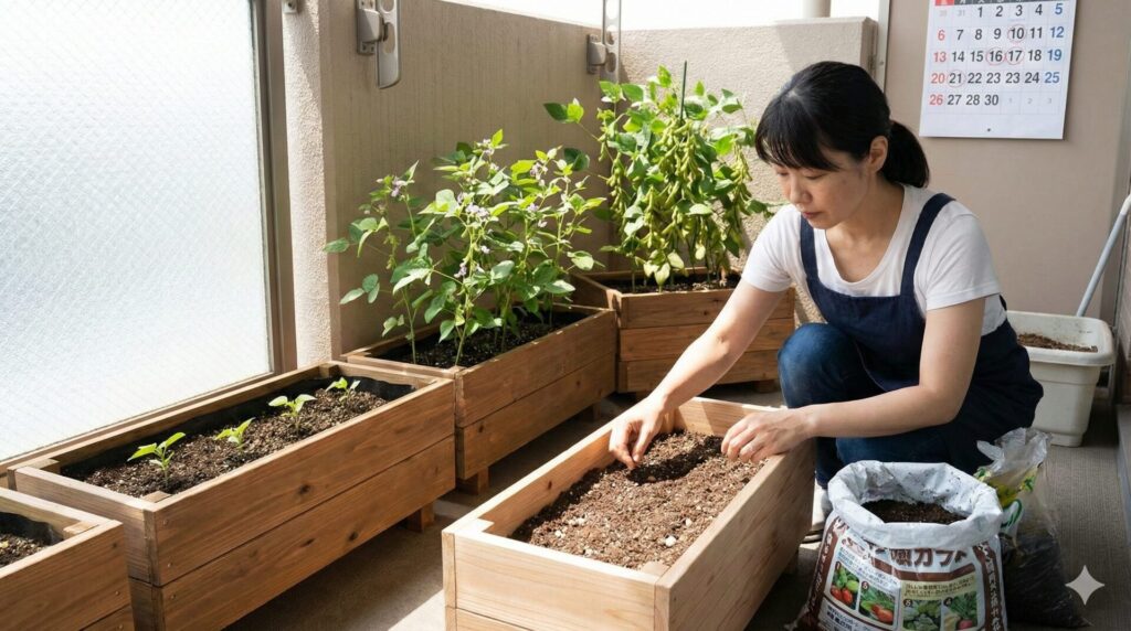 晩酌シーズンを長く楽しむための「ずらし蒔き」と連作障害への対策