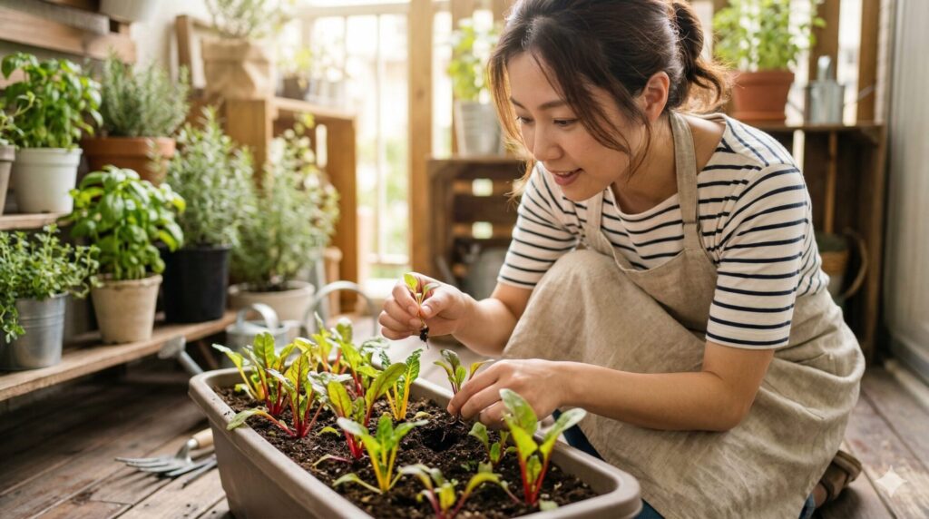 間引きと株間の考え方｜残すべき苗の見極め方