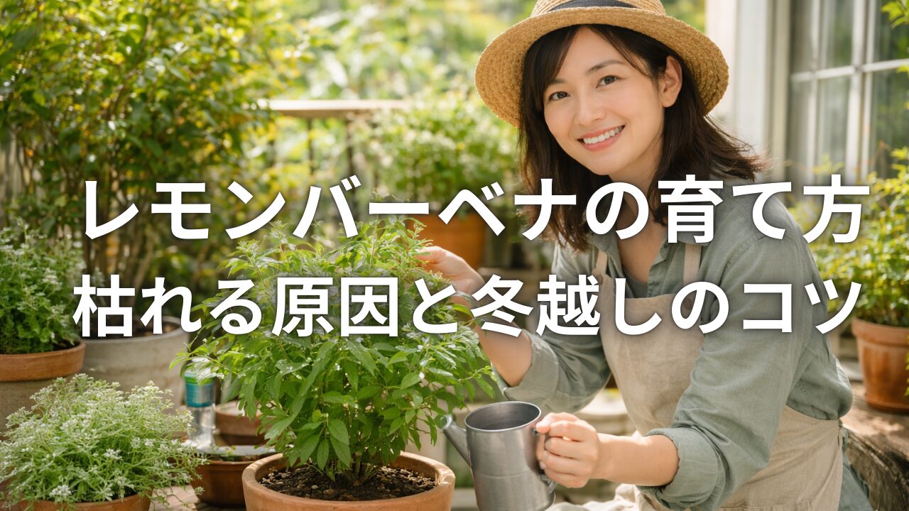 レモンバーベナの育て方 枯れる原因と冬越しのコツ