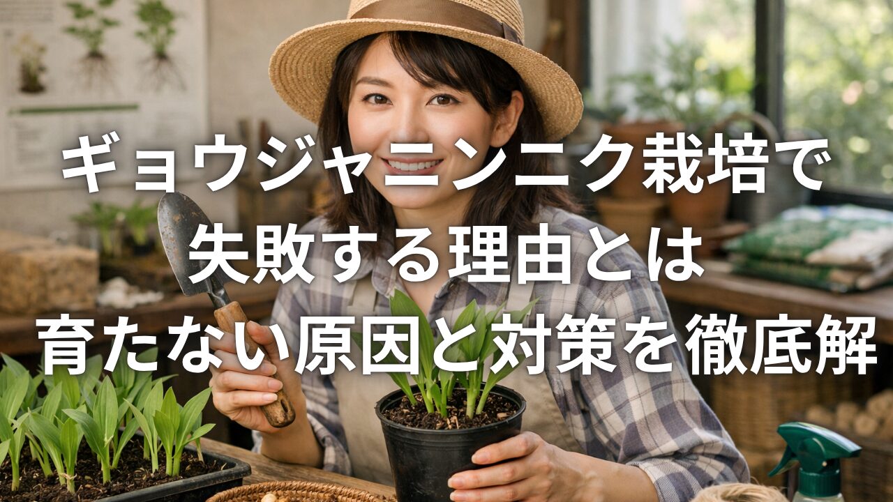 ギョウジャニンニク栽培で失敗する理由とは 育たない原因と対策を徹底解
