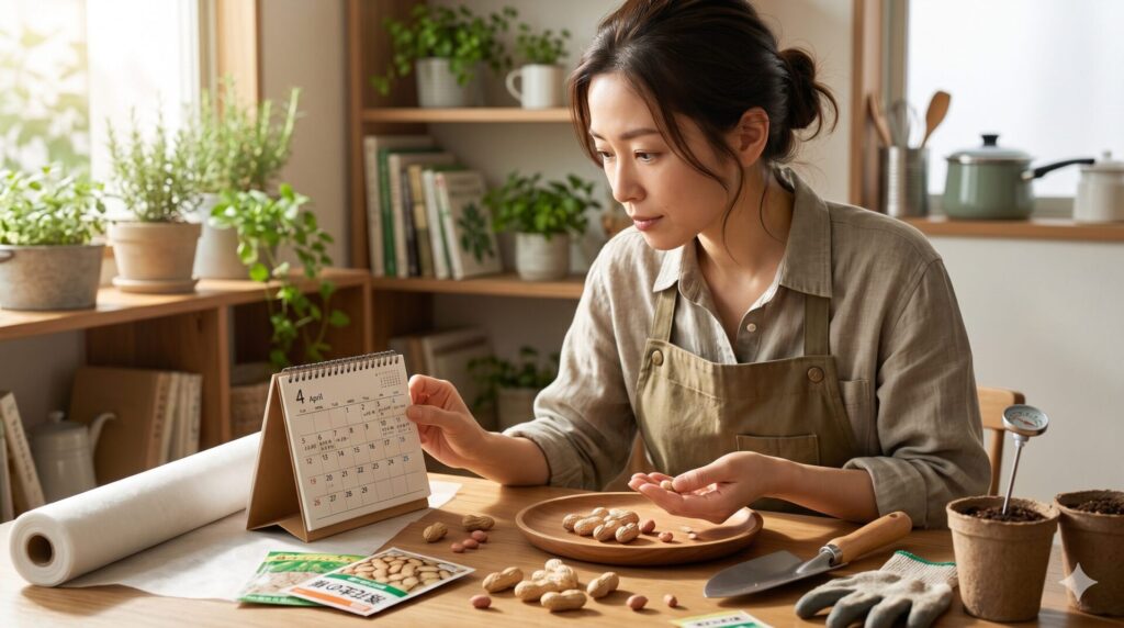 4月から始める準備と種まき時期の判断