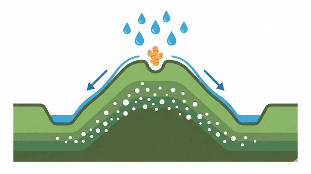 水はけを確保するための土の整え方と環境づくり