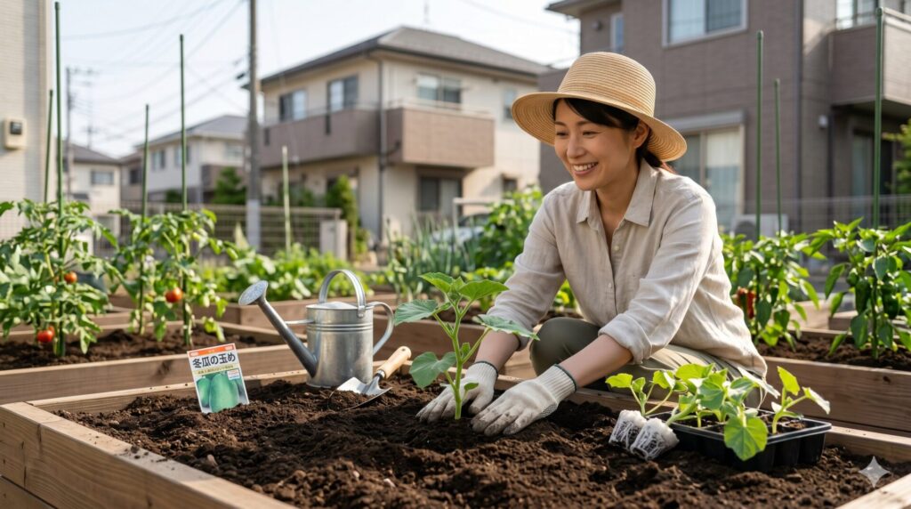 5月に冬瓜を植える前に知っておきたい生育温度と成長サイクル