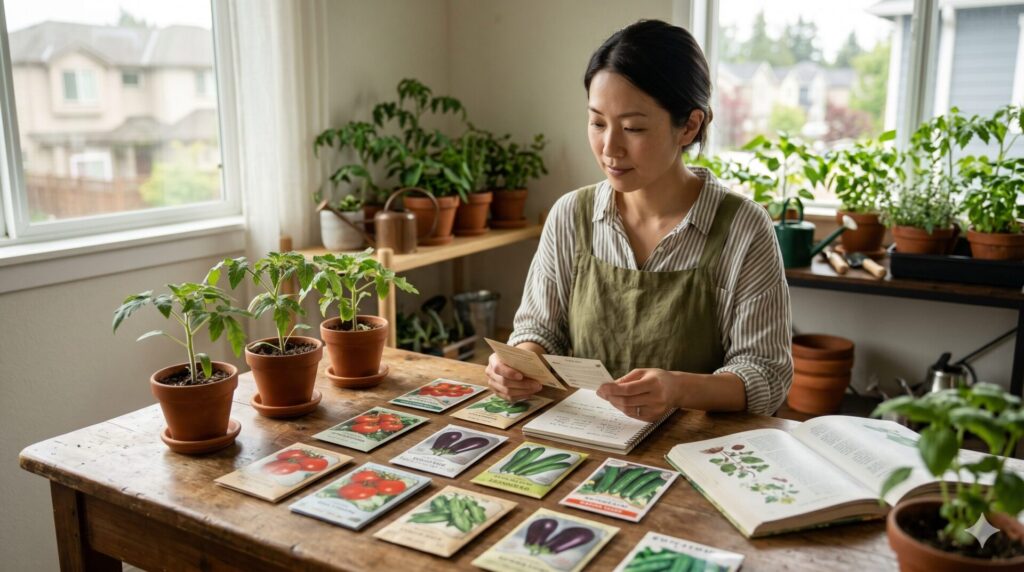 家庭菜園で失敗しない野菜品種の選び方