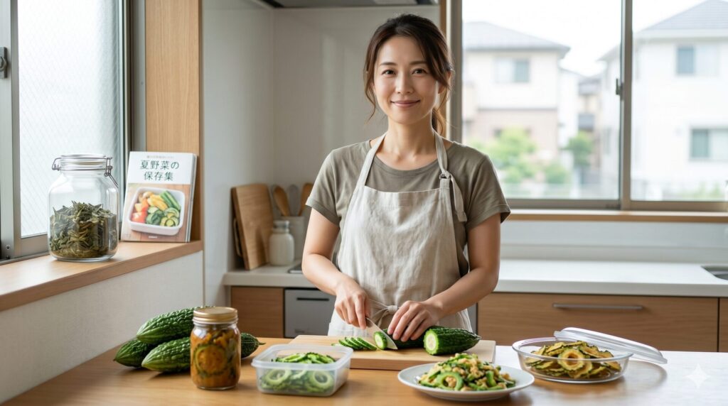 採れすぎたゴーヤを食べ切る保存方法とおすすめの使い方