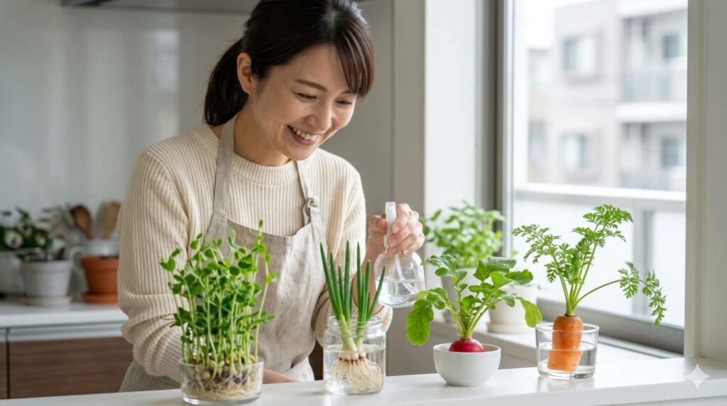 リボベジとは何か 野菜の切れ端を再生して楽しむ基本