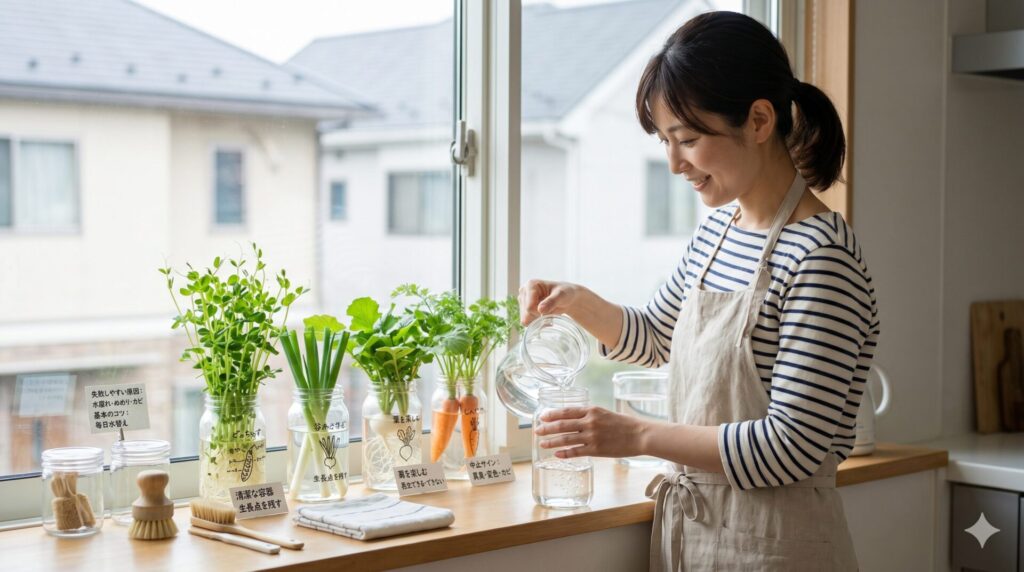 リボベジで失敗しやすい原因 水腐れ ぬめり カビを防ぐ基本
