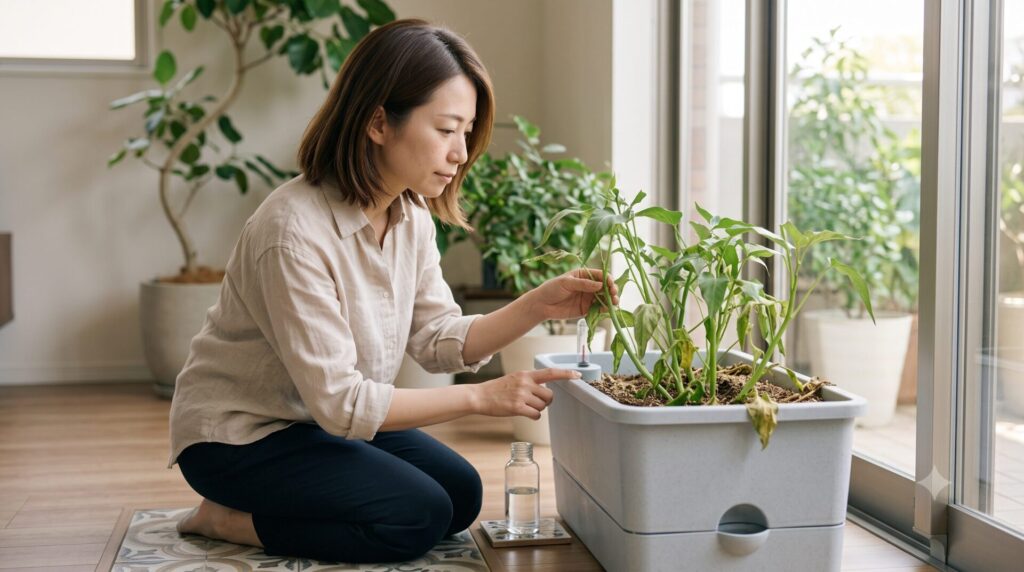 底面給水プランターが空芯菜の水切れ対策に向いている理由