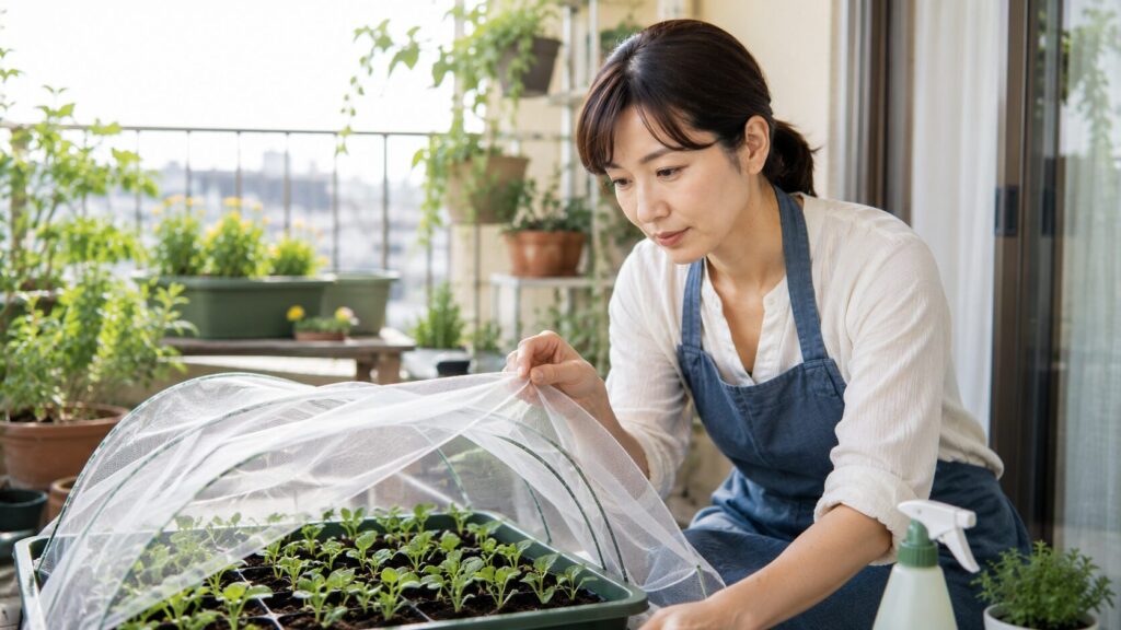 7月の種まきと夏の育苗で注意したい高温と害虫
