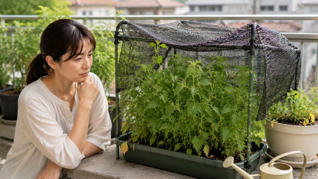 大葉の遮光フレームDIYで起こりやすい失敗