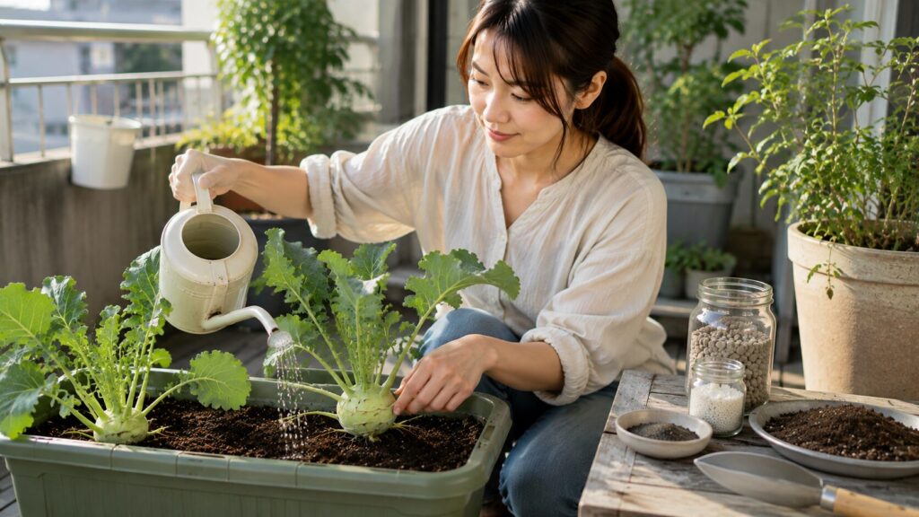 株間と水やりと肥料を見直す栽培管理