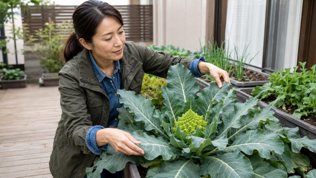 花蕾を大きく育てるために確認したい葉と株の生育状態