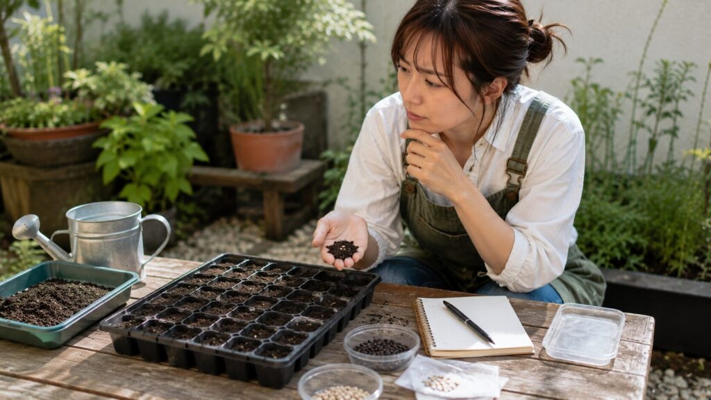 秋冬野菜の種が発芽しないときに確認したい原因と判断基準