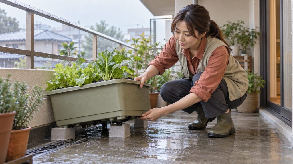 雨よけDIYを始める前に確認したい排水性と設置場所